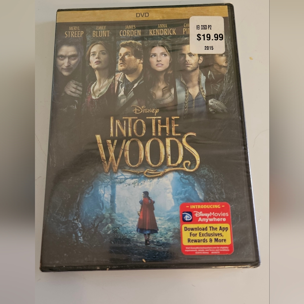 Disney Into the Woods DVD